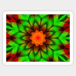 Summer Flower Art-Available As Art Prints-Mugs,Cases,Duvets,T Shirts,Stickers,etc Sticker